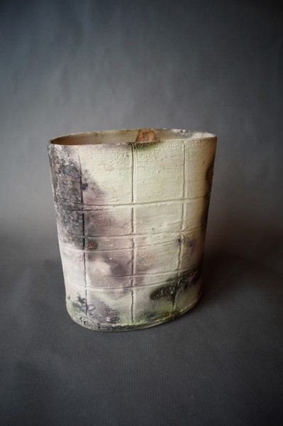 Muffelbrændt vase