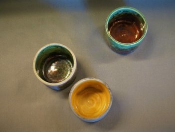 Dorte Visby keramik, cylinder raku lille