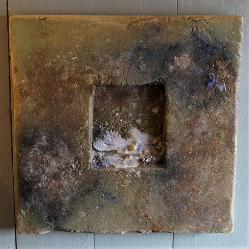 Muffelbrændt relief