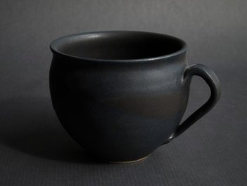 Dorte Visby keramik, stentøj dyb tallerken 'Bølge'