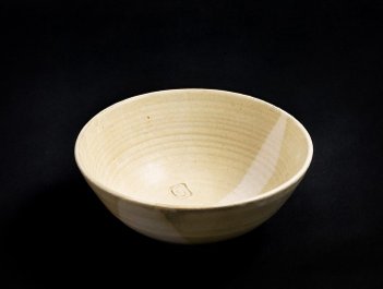 Dorte Visby keramik, ymerskål stentøj 'Sand'